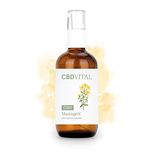 Premium CBD Massageöl - Entspannt, beruhigt...