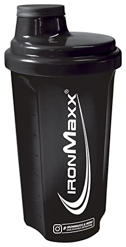 IronMaxx Eiweiß Shaker - Schwarz 700ml |...