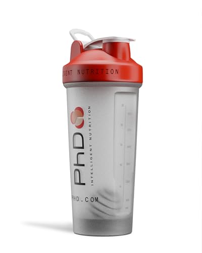 PhD Nutrition Protein Shaker mit Kugel 600ml...