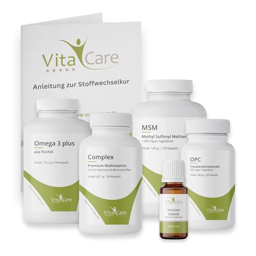 VitaCare 21-Tage Stoffwechsel-Kur, 6-teiliges...