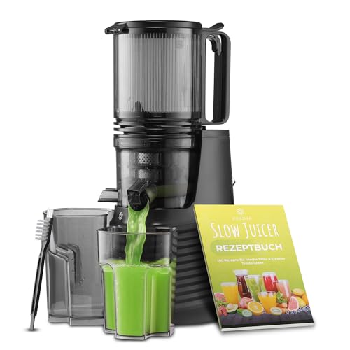 VELOJA Slow Juicer Pro - Kaltpresse Entsafter...