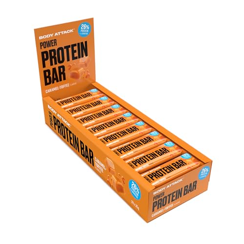 Body Attack Proteinriegel - Caramel Toffee,...