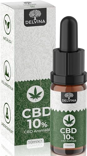 CBD Öl 10% Vollspektrum Gold - Premium...