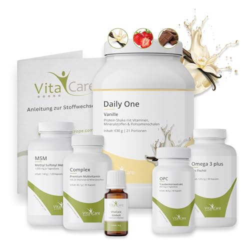 VitaCare 21-Tage Stoffwechsel-Kur Vanille,...