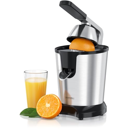 Arendo - Edelstahl Saftpresse elektrisch 1000...