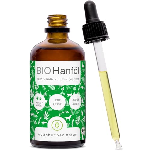 Bio Hanföl für Hunde und Katzen 100ml I...