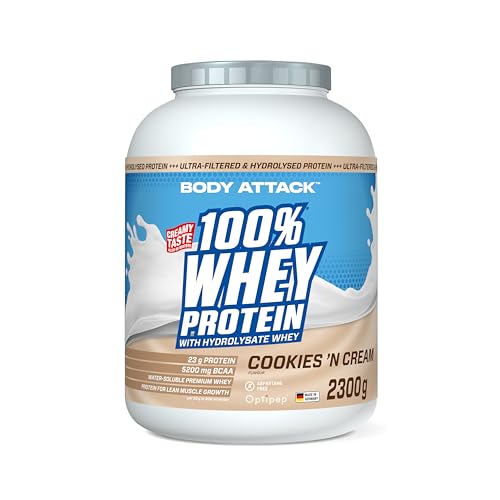 Body Attack 100% Whey Protein - Cookies n...