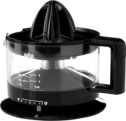 Braun CJ3000 BK Zitruspresse mit Schale...