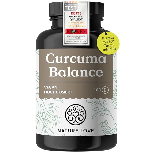 NATURE LOVE® Curcuma Balance - 180 Kurkuma...