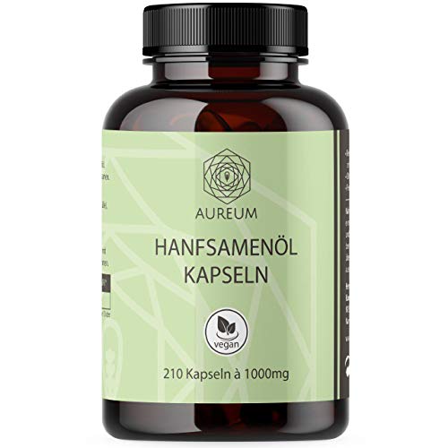 Hanföl in Softgel-Kapseln | Hochdosiert mit...