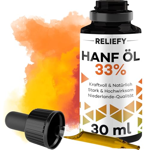 Reliefy Hanf Öl 33% | 30ML | Komplettes...