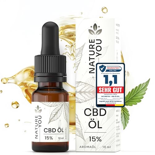 NatureYOU® CBD Öl 15% - Vollspektrum - CBD...