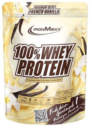 100% Whey Protein Pulver 500g French Vanilla...