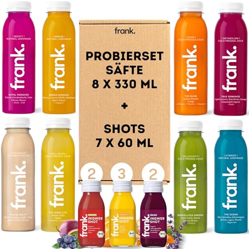 Frank Juice Saftkur & Shot Probierpaket | 8x...