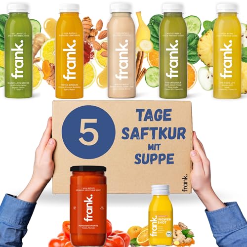 Frank Juice Saftkur 5 Tage mit Suppe | 25 x...