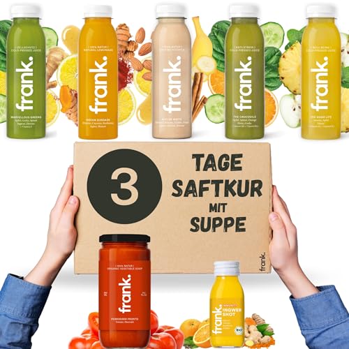 Frank Juice Saftkur 3 Tage mit Suppe | 15 x...